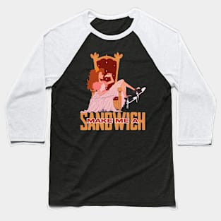 Sandwich Princess Baseball T-Shirt